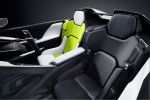 Honda EV-STER Concept / Konzept - Innenraum Sportsitze Spitze Leder Mittelkonsole