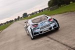 BMW Vision EfficientDynamics Heck Ansicht Plug in Hybrid Sportwagen Turbo Diesel Elektromotor Technologieträger