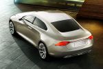 Volvo Concept Universe Oberklasse Luxus Limousine Touchscreen Heck Ansicht