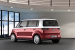 VW Volkswagen Bulli Concept Kompaktvan Microbus Elektromotor Zero Emission Heck Seite Ansicht