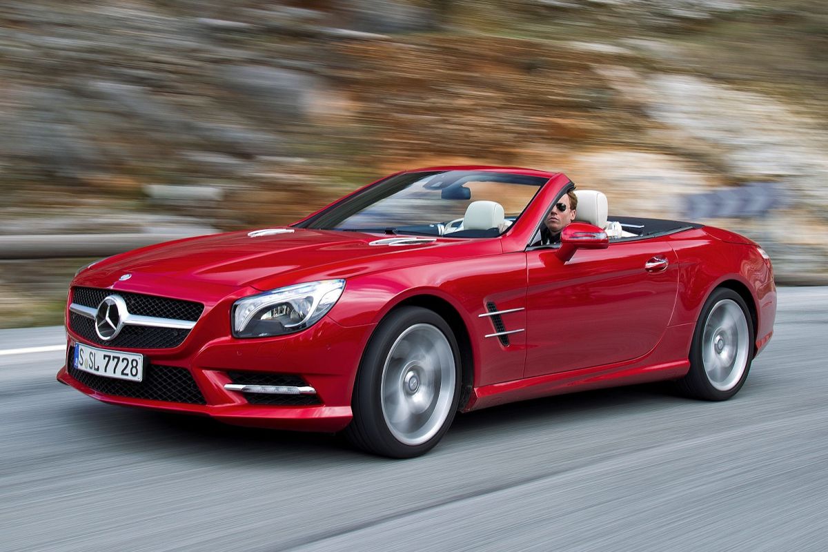 Алмазный автомобиль Mercedes sl500