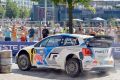 Die Rallye-Stars begeisterten die Zuschauer in Helsinki