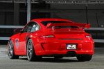 Reil Performance Porsche 911 997 GT3 3.8 Sechszylinder Saugmotor Akrapovic HLS Lift Kit Heck Seite Ansicht