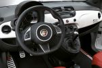 Fiat 500 Abarth Test - Lenkrad Tacho Mittelkonsole Amaturenbrett