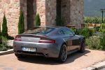 Cargraphic Aston Martin V8 Vantage 420 Test - Heck Seite Ansicht hinten seitlich Kofferraum
