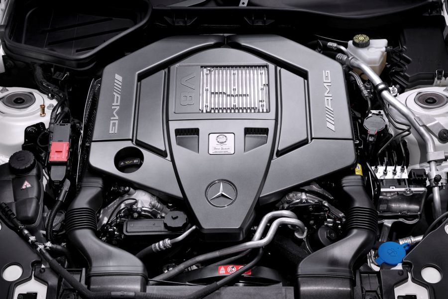 Mercedes SLK 55 AMG Mit komplett neuem V8Saugmotor am Start Speed Heads