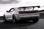 Chevrolet Camaro SSX Track Car Concept 6.2 V8 Muscle Car Rennstrecke Motorsport Rennwagen Heck Seite Ansicht