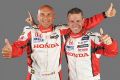 Ein schlagkräftiges Duo: Gabriele Tarquini und Tiago Monteiro fahren für Honda