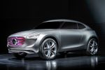 Mercedes-Benz Vision G-Code Concept Sports Utility Coupe SUC SUV Hybrid Sport Eco Elektromotor Wasserstoffantrieb Warp Hybrid Select Multivoltaik Solarzellen Lack Front Seite
