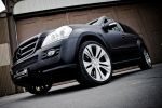 Kicherer Mercedes-Benz GL 42 Sport Black SUV Offroad Geländewagen GL 420 CDI V8 Turbo Diesel Allrad Power Converter Vogue Front Seite Ansicht
