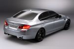 BMW M5 Concept F10 V8 Twin Power Turbo Siebengang M DKG Drivelogic Aktives M Differential FlexRay DSC Heck Seite Ansicht