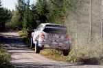 Hyundai i20 WRC World Rally Championship Rallye Weltmeisterschaft Rennwagen Test Heck Sprung