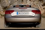 Audi A5 Cabriolet Test - Heck Ansicht hinten Heckleuchte Rücklicht Scheinwerfer Kofferraum