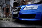 Audi RS6 Test - Front Seite Ansicht vorne seitlich Frontscheinwerfer Stoßstange