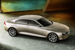 Volvo Concept Universe Oberklasse Luxus Limousine Touchscreen Front Seite Ansicht