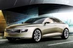 Volvo Concept Universe Oberklasse Luxus Limousine Touchscreen Front Seite Ansicht