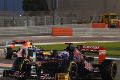 Fast wäre es zum Crash zwischen Ricciardo und Vettel gekommen