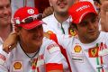 Felipe Massa denkt im Gebet an seinen Freund Michael Schumacher