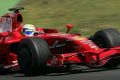 Felipe Massa führte Rot nach vorne