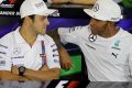 Felipe Massa und Lewis Hamilton lieferten sich ein Scharmützel