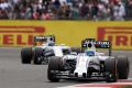 Felipe Massa und Valtteri Bottas führten nach dem Start in Silverstone