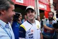 Fernando Alonso nahm das Positive mit