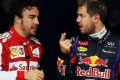 Fernando Alonso und Sebastian Vettel - wer hat bei den Fahrern die Nase vorne?