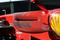 Ferrari bekam in Melbourne ein paar Schrammen