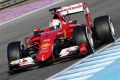 Ferrari-Pilot Sebastian Vettel stellte beim ersten Wintertest Bestzeiten auf