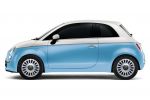 Fiat 500 ID Avatar Comic Gesicht 1.2 Bicolor zweifarbig Bossa Nova Weiß Azzurro Volare Blau Seite Ansicht