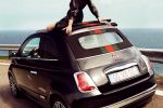 Fiat 500 by Gucci Fashion Victim 1.4 Guccissima Poltrona Frau 2.0 TwinAir 1.2 8V Heck Ansicht