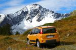 Fiat Panda Trekking Offroad Look SUV Traction+ 0.9 TwinAir Turbo Diesel 1.3 Multijet Erdgas Natural Power Heck Seite Ansicht