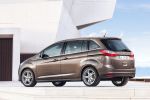 Ford C-Max 2015 Facelift Kompaktvan Familienvan EcoBoost Turbo Benziner ECOnetic Ti-VCT TDCi Diesel Dreizylinder Ford SNYC 2 MyKey Einparkassistent Cross Traffic Alert Pull out Assist Active City Stop Notbremsassistent Pre Colission ACC Adaptive Cruise Control Heck Seite