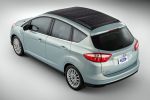 Ford C-Max Energi Solar Concept Kompaktvan Plug-in-Hybrid Elektromotor Lithium-Ionen-Batterie Benzinmotor Solarstrom Solarenergie Solarzellen Solarkonzentrator Photovoltaik Heck Seite