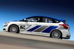 Ford Focus ST-R Tourenwagen Rennwagen S2000 2.0 EcoBoost Turbo Vierzylinder Performance Motorsport Seite Ansicht