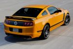 Ford Mustang Boss 302 Modelljahr MY 2013 5.0 V8 GT Muscle Pony Car Heck Seite Ansicht