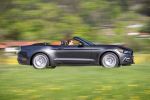 Ford Mustang Convertible Cabrio 2015 Muscle Car Pony Car Sportwagen 2.3 EcoBoost Magnetic Grau Seite