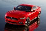 Ford Mustang 2015 Muscle Car Pony Car Sportwagen Champions League Finale 2014 Lissabon Reservierung 5.0 V8 2.3 EcoBoost Vierzylinder Turbo Selectable Drive Mode Torque Vectoring Control Launch Control Ford SYNC MyFord Touch Front