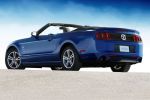 Ford Mustang Cabrio Modelljahr MY 2013 3.7 V6 Muscle Car Pony Car GT Track Package Heck Seite Ansicht