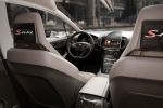 Ford S-MAX Concept Sport Van OLED SYNC MyFord Touch AppLink Smartphone Premium Einparkassistent Cross Traffic Alert EKG Internet Car-to-Car Kommunikation Infotainment 1.5 EcoBoost Interieur Innenraum Fond Sitze Bildschirm