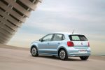 VW Volkswagen Polo TSI BlueMotion 1.0 Dreizylinder Rekuperation Front Assist ACC City Notbremsfunktion Heck Seite
