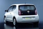 VW Volkswagen eco up! Bluemotion Technology Kleinwagen City CNG Erdgas 1.0 EcoFuel Heck Ansicht