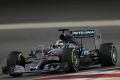Fuhr ein einsames Rennen an der Spitze: Bahrain-Sieger Lewis Hamilton