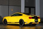 GeigerCars Ford Mustang GT Fastback 2015 Muscle Car Pony Car Sportwagen 5.0 V8 Kompressor Leistungssteigerung Tuning Tieferlegung Felgen Heck Seite