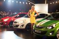 Germany’s next Topmodel: die Opel Corsa Color Line mit von der Partie. 