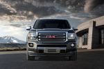 GMC Canyon 2015 Pickup Truck Extended Cab Crew Cab 4WD Allrad 2WD Hinterradantrieb Vierzylinder V6 Teen Driver Feature Front
