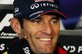 Gut gelaunt in der Pressekonferenz am Donnerstag in Schanghai: Mark Webber