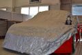 Hier noch verhüllt, heute auf der Teststrecke: Der Lada Granta TC1 2014