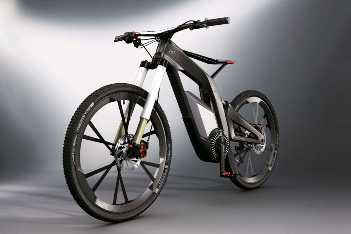 Велосипед audi e bike