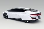 Honda FCEV Concept Brennstoffzellen Elektrofahrzeug Elektroauto Wasserstoff Strom Elektromotor Heck Seite